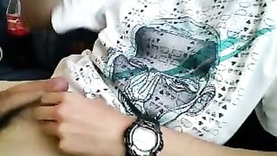 Uncut hottie cum coke a-cola boy