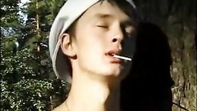 Masturbating in the Field with Art Tube Boy: Amateur Cum Shots Blond Boys!