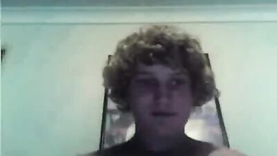 Blond Curly Twink Cumshot Frenzy - Big Cocks and More!