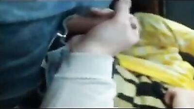 Jerking Off While Leads Masturbates Its Boy
