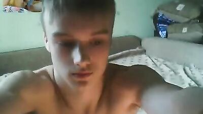 Teen Boy Strips for Web-Cam Pleasure!