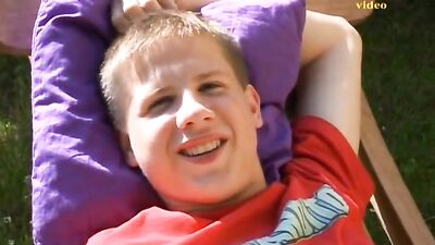 Jacks Lawn Chair Masturbation - A Gay Porn Video with a Twist