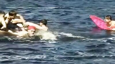 Young Voyeurs Cumshot Adventure - Twinks Lake