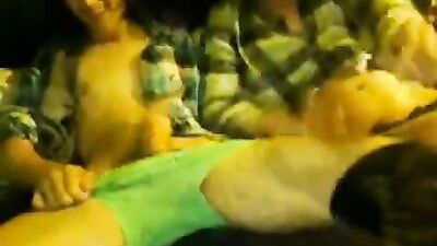 Long Haired Boys Pull Off: Old-Fashioned Webcam Fun