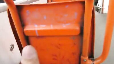 Tram jo - Amateur Public Outdoor Action!