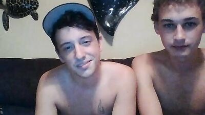 One blonde and one dark