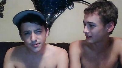 One blonde and one dark