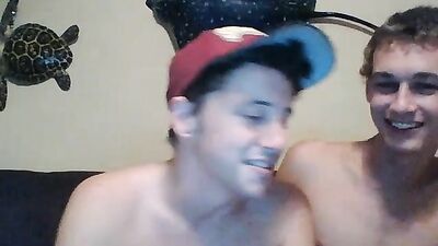 One blonde and one dark