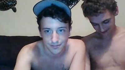 One blonde and one dark