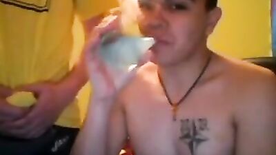 No Strings Attached - Cum Shots with My Friend at Home!