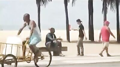 Interracial Big Cocks: Beach Pick Up Boy Porn