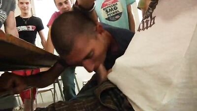 Gay Classroom Orgy: Action-Packed Sex in Front of the Whole Class!