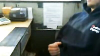 Gas Station Jerk: Amateur Cum Shots Solo!