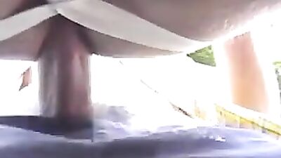 Outdoor Arab Menage: White Boy Fucked by Two Dads