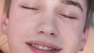 Coreys First Time Handjob - Lovely Solo Squirt Show!