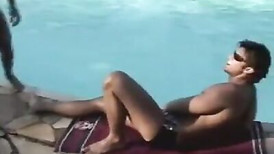 Bareback Flip Flop by the Pool Remastered: The Ultimate Gay Porn Experience