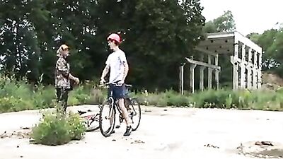 Biker Teens Ride Hard & Cum Raw!