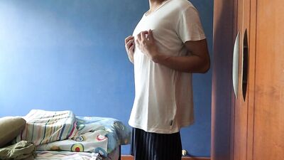 Jerkin off Asian twink: Skinny fit edition! - xxxDany