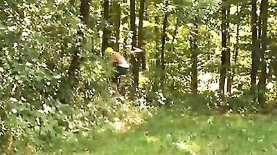 Forest Fucking Blond Twinks - Bareback Cum Shots
