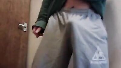 Grey Sweats Jerk-Off: The Ultimate Amateur Fetish Fun