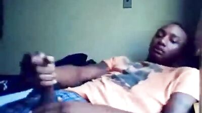 Black Twink Hung on GayBoystube - Explosive Amature Cum Shots!