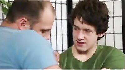 Caught by the Girlfriend - Bisexual Boy Tube Action!