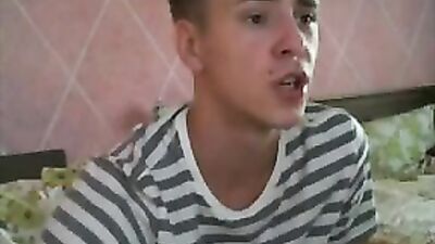Young Russian Blonde Explores his Sexuality in Solo Masturbation Session