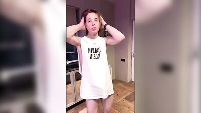 Kitchen Cum Shot Handjob