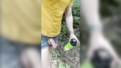 Eye-Catching Woodland Erotica with an 8-Inch Cock and Smooth Body!