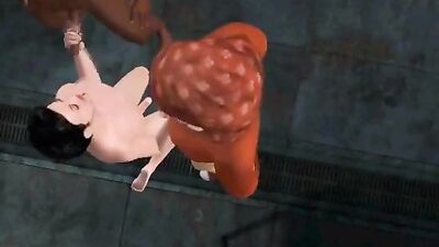 Gay prison threeway - Men have handjobs and oral action!