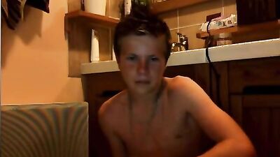 Young and Hung: Julians Bathroom Web-Cam Adventure