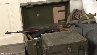 Gay Muscle Men In Action - Military Might