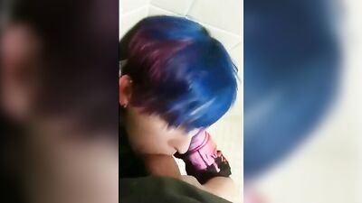 Emo Twink Blowjob - First Time Oral Amateur Public Cumshots