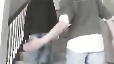 Stairway Passion - Gay Porn Action Video