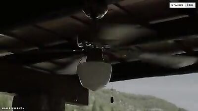 Outdoor Public Bareback Handjob Action Oral Sex