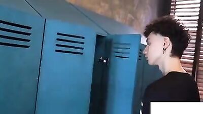 Gym locker toom couple friends sex porn hot