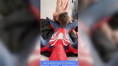Belgian Threesome Cospaly Adventure - SpiderGay!