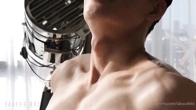 Gang Bang: Muscle Boys Get Branded!