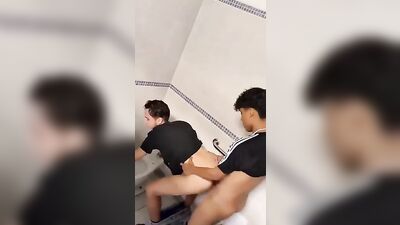 Caught in the Act: Double Penetration with Handsome Strangers!