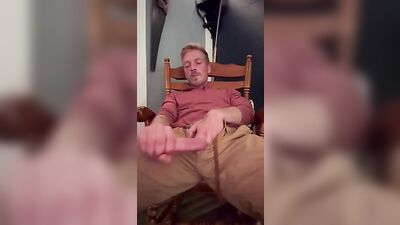 Gay Blonds Jerk Cum on Rocking Chair 287: The Ultimate Amateur Big Cocks Experience