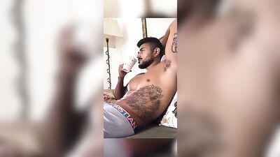 The Latino HUNK and his Muscle Buddies: Turning Up the Heat!