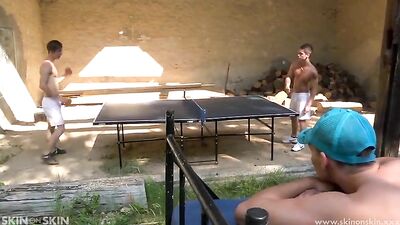 Gay Porn Twinks Threesome Outdoor Sex Frenzy