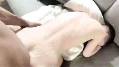 Verbal BBC pounds the creaming white boy - an Interracial Bareback Porn video that will make you squirt with excitement!