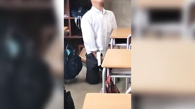 Asian Exposure: Cute Male Students Dicks