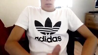 Tight Uncut Under Web-Cam Blonds: The Ultimate Cumshot!