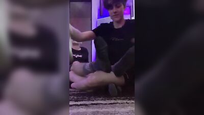 Hot Jonas Bridges Footplay - Foot Fetish Delight!