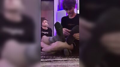 Hot Jonas Bridges Footplay - Foot Fetish Delight!