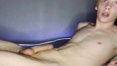 Russian Muscle Web Cam Cum - Nice Cute Big Dick Solo Show!