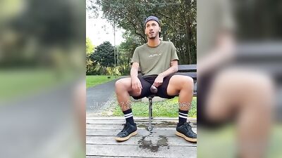 Hot guy taking a piss