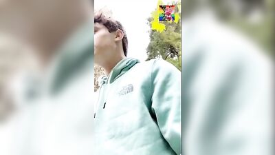 Forest Fuck Fest! - Solo Sex Web-Cam Cum Shots Public Outside Jerking Time